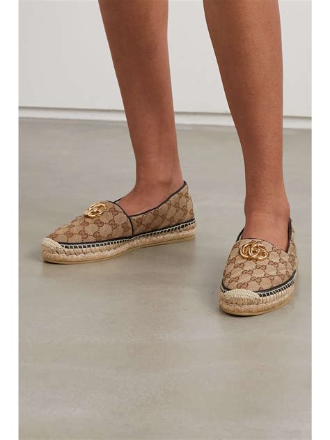 saks gucci espadrilles|gucci women's sandals.